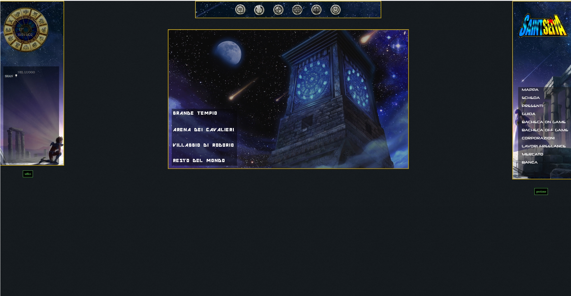 Lost Space Project - Saint Seiya GDR